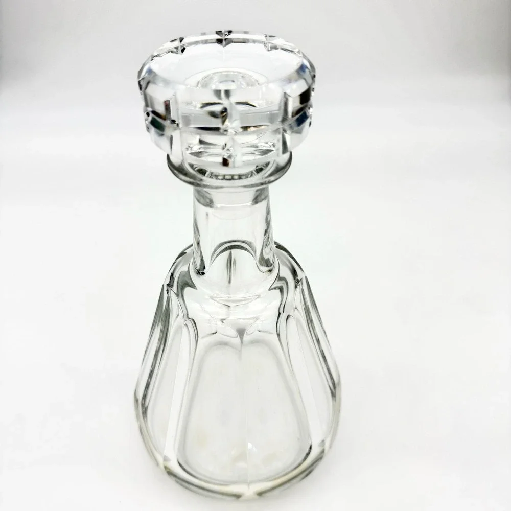 Vintage Baccarat Talleyrand Clear Crystal Liquor Decanter with‎ Stopper 9.25
